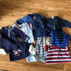 0-3 month bundle boys clothes